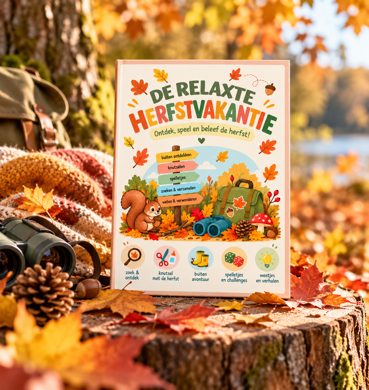 De Relaxte Herfstvakantie in het bos